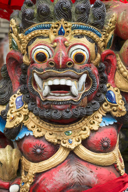 istock traditional Balinese God statue in Central Bali temple 861132280