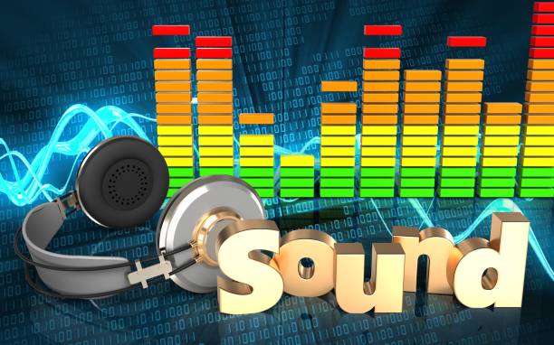 istock 3d 'sound' sign audio spectrum 861149176