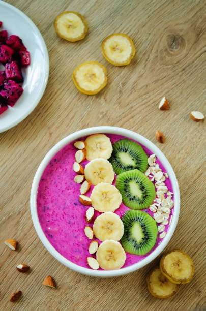 istock Pitaya banana smoothie bowl 861154082