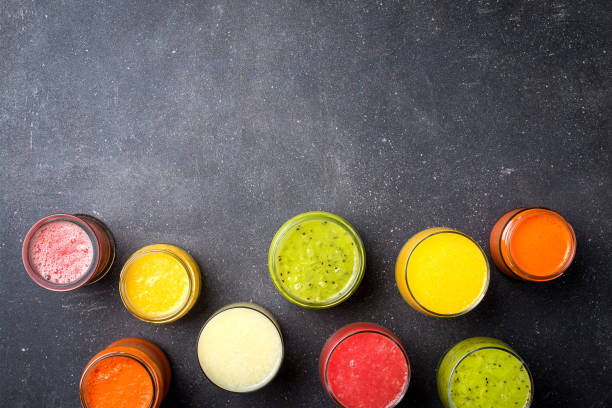 istock Glasses of fresh juice 861154336