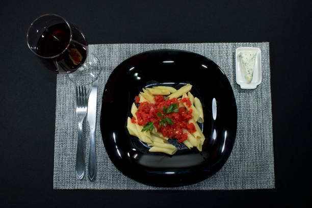 istock Delicious pasta with tomato sauce 861155004