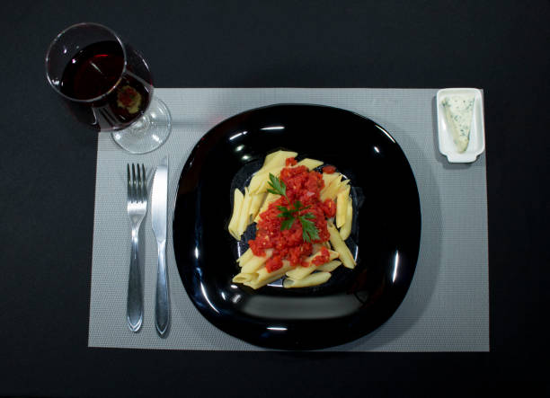 istock Delicious pasta with tomato sauce 861157142