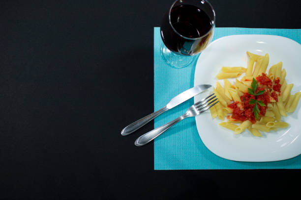 istock Delicious pasta with tomato sauce 861158084
