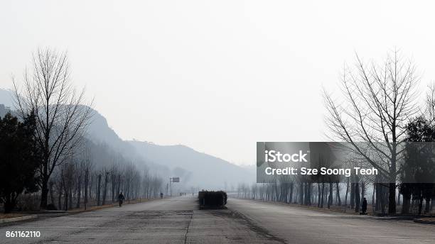 Empty Highway Stock Photo - Download Image Now - Highway, Horizontal, Joint Security Area