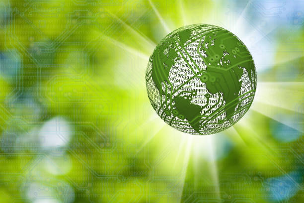 istock illustration of abstract technological background close-up 861162600