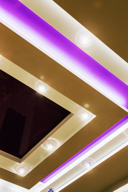 istock suspended ceiling and drywall construction in the decoration 861172802