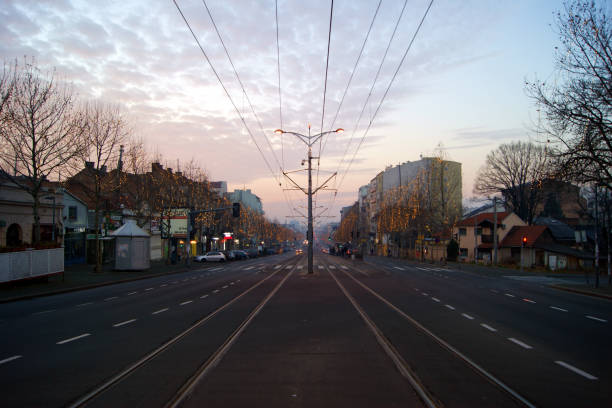 istock King Aleksandar boulevard, Belgrade, Serbia. 861176930