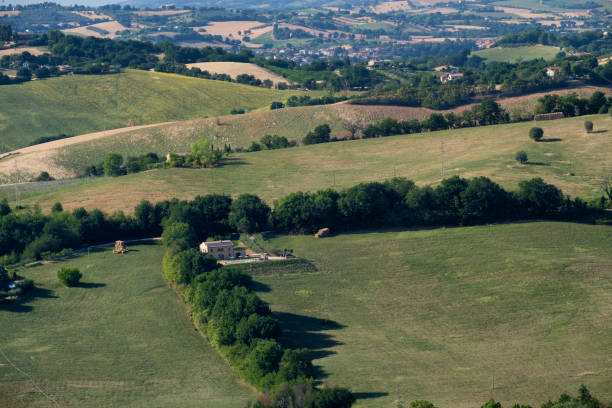 istock Summer landscape in Marches near Barchi 861177510