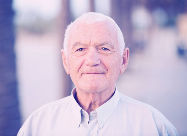 istock Portrait mature man in the park 861177804