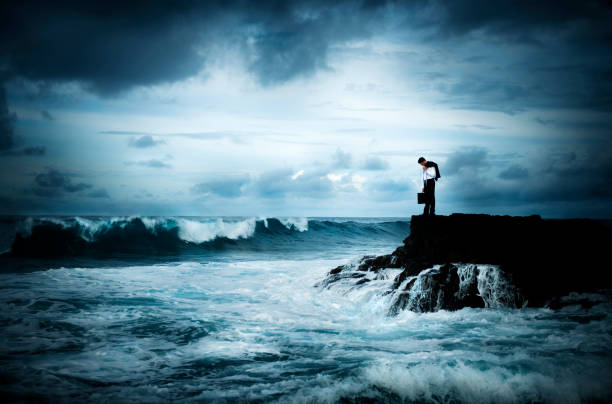 istock Businessman in despair 861194016