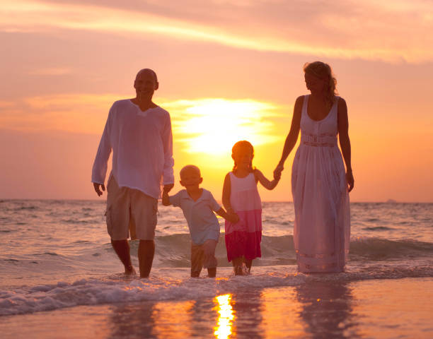 istock A Caucasian family is enjoying summer vacation 861194384
