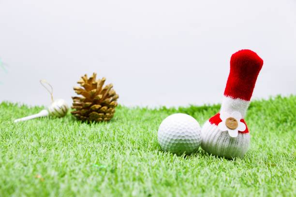 istock Christmas decoration for golfer 861197876