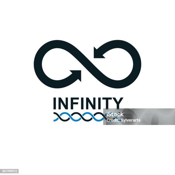 Infinity Loop Vector Symbol Conceptual Icon Special Design Stock Illustration - Download Image Now