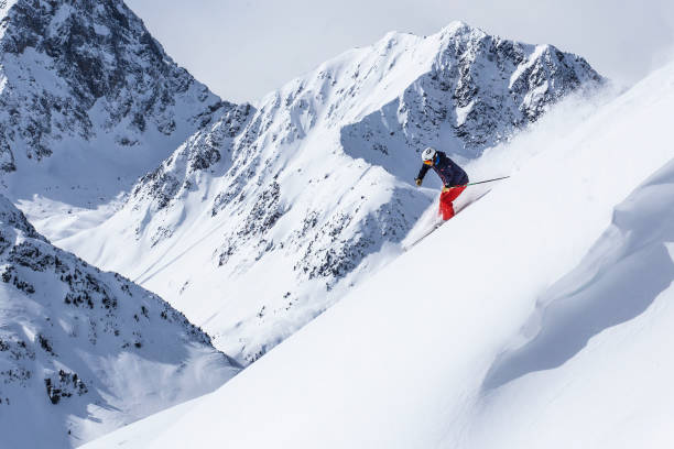 istock extreme skier in powder snow 861201646