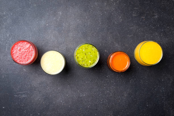 istock Glasses of fresh juice 861202672