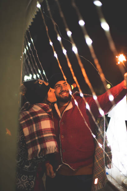 istock Celebrating love on the new year's eve 861202934