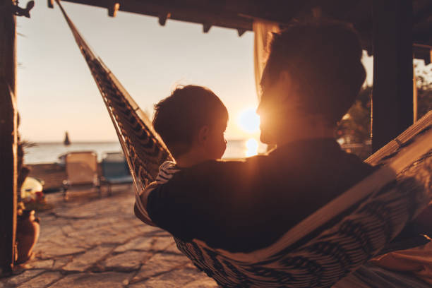 istock Relaxing moments in a hammock 861210252