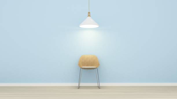istock Interiro Relax space in condominium  and wall background decoration-3d rendering 861221170