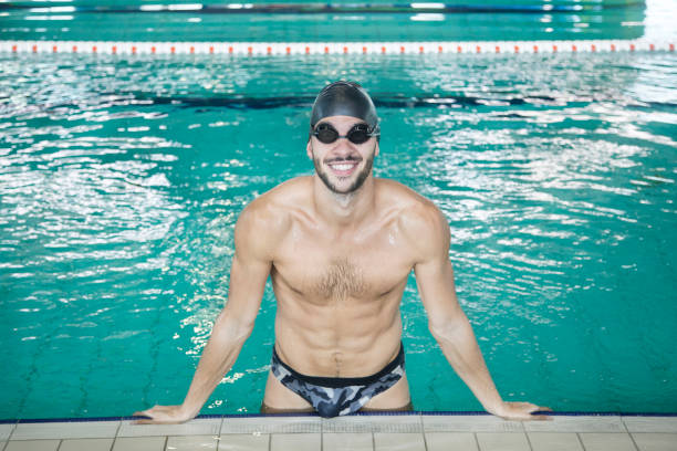 istock Swimmer at a swimming pool 861222388