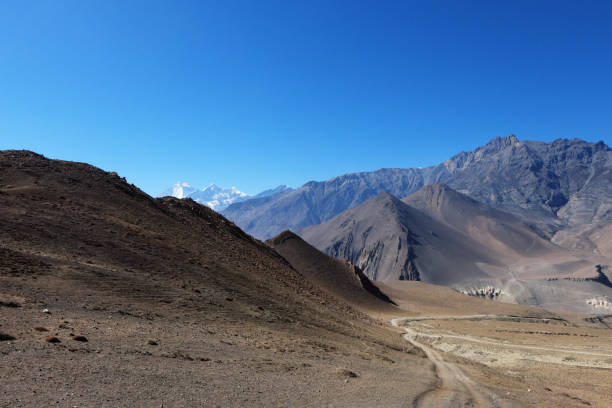 istock Mountain road in the Himalayas at an altitude 861226874
