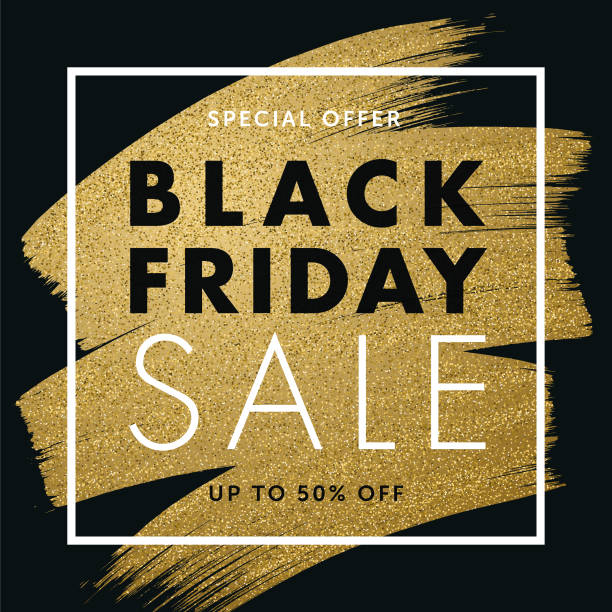 Black Friday design for advertising, banners, leaflets and flyers. Black Friday design for advertising, banners, leaflets and flyers. - Illustration black friday sale banner stock illustrations