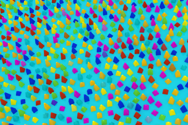 istock Bended background made with cubes on curved wall 861233160