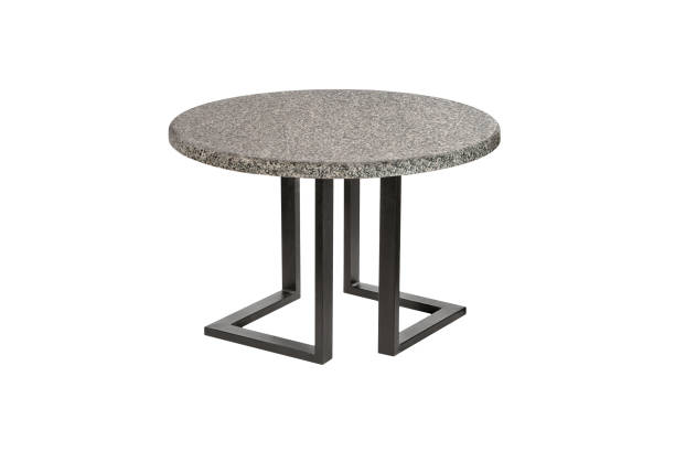 istock A wooden or stone table on a white background 861233588