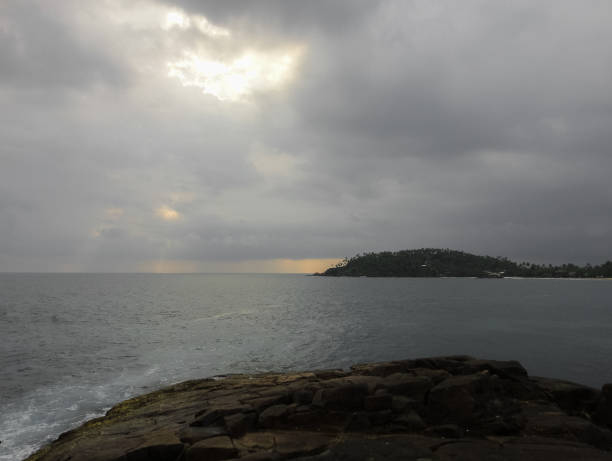 istock Mirissa beach and Indian Ocean coast. Sri Lanka 861247122