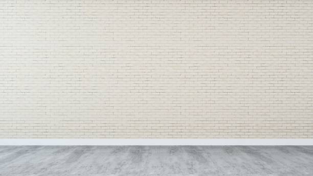 istock Interior Living space in condominium and wall background minimal  - 3D Rendering 861248572