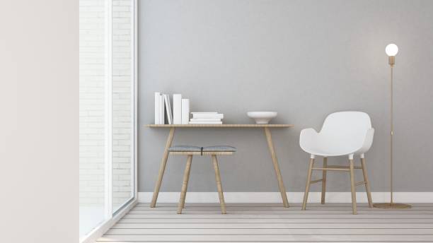 istock Living space in apartment and wall background decoration - 3d rendering 861251256
