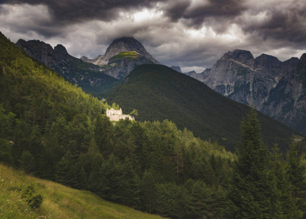 istock Predel fort hiding in the hills 861259792