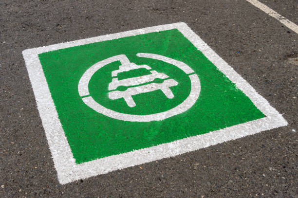 Electric Vehicle designated parking spot