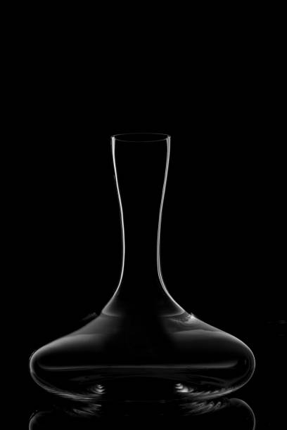 istock Luxury cristal decanter  on the dark background 861276610