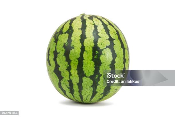 Fresh Watermelon Stock Photo - Download Image Now - Watermelon, Melon, White Background
