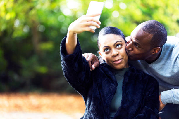 istock Let me kiss you as I take a selfie 861285812