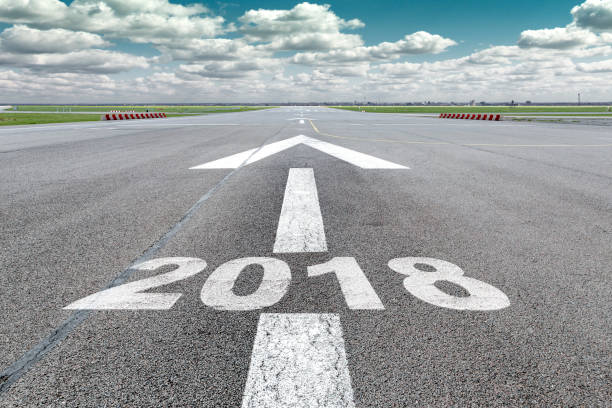 istock Airport runway arrow 2018 861296942
