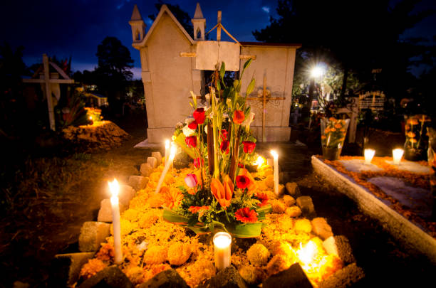 istock Adorned Tomb - Muertos Day 861302984