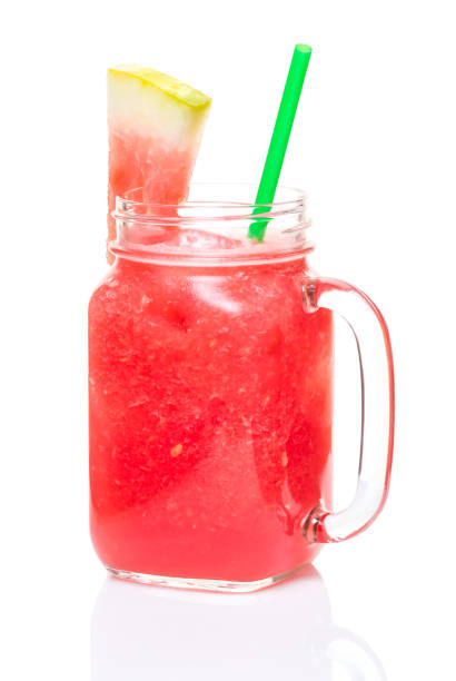 istock watermelon cocktail in a glass jar 861311226