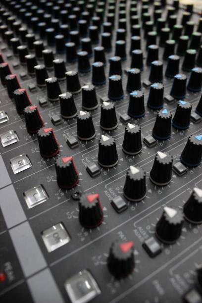 istock Sound Board with colorful switches 861314428