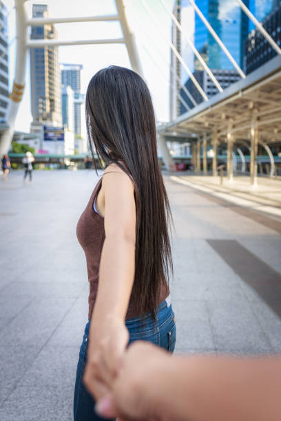istock Holding Hands In The City 861322134