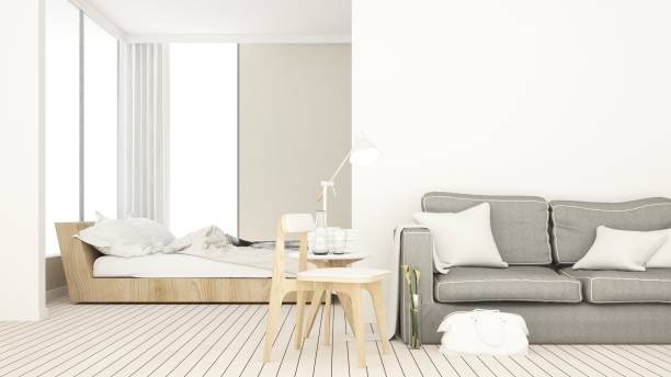 istock The interior empty space relax space furniture and background decoration minimal - 3d rendering 861326114