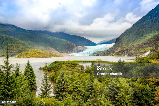 Glacier From Mendenhall Glacier National Park Stock Photo - Download Image Now - Alaska - US State, Beauty, Cruise - Vacation