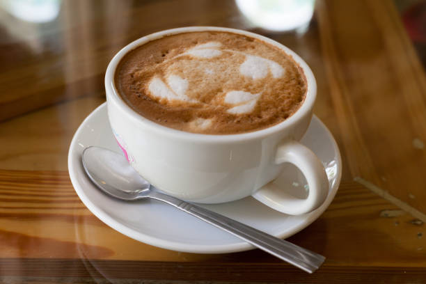 istock A cup of coffee with latte art. 861329388