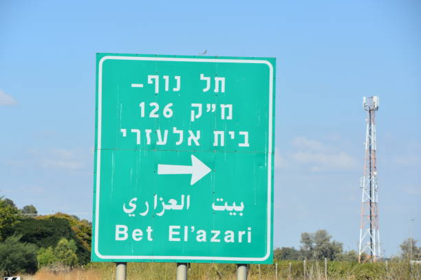 istock Road sign Israel 861336856