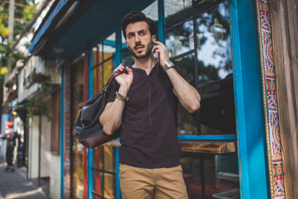 istock Casual businessman traveling 861341860