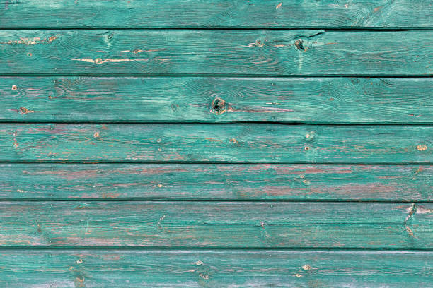 istock The old green wood texture with natural patterns 861342152