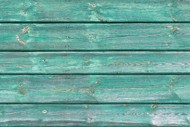 istock The old green wood texture with natural patterns 861342712