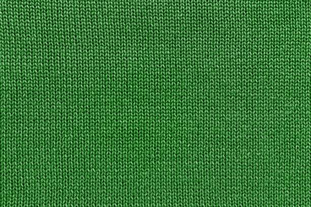 istock green knitted texture of fabric 861346860