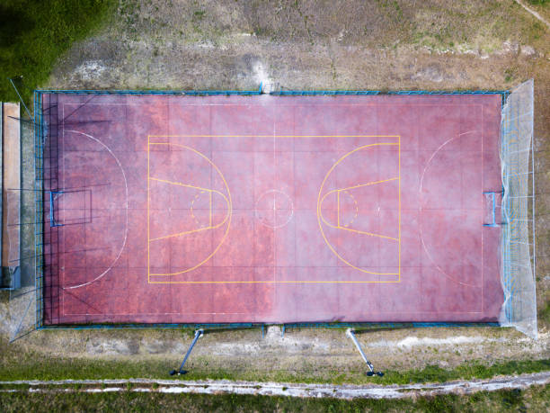 istock Basketball court from above 861349592