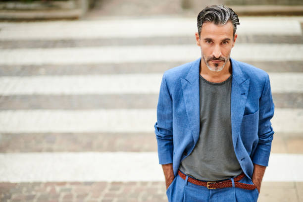 istock Portrait of handsome man looking at camera 861361304
